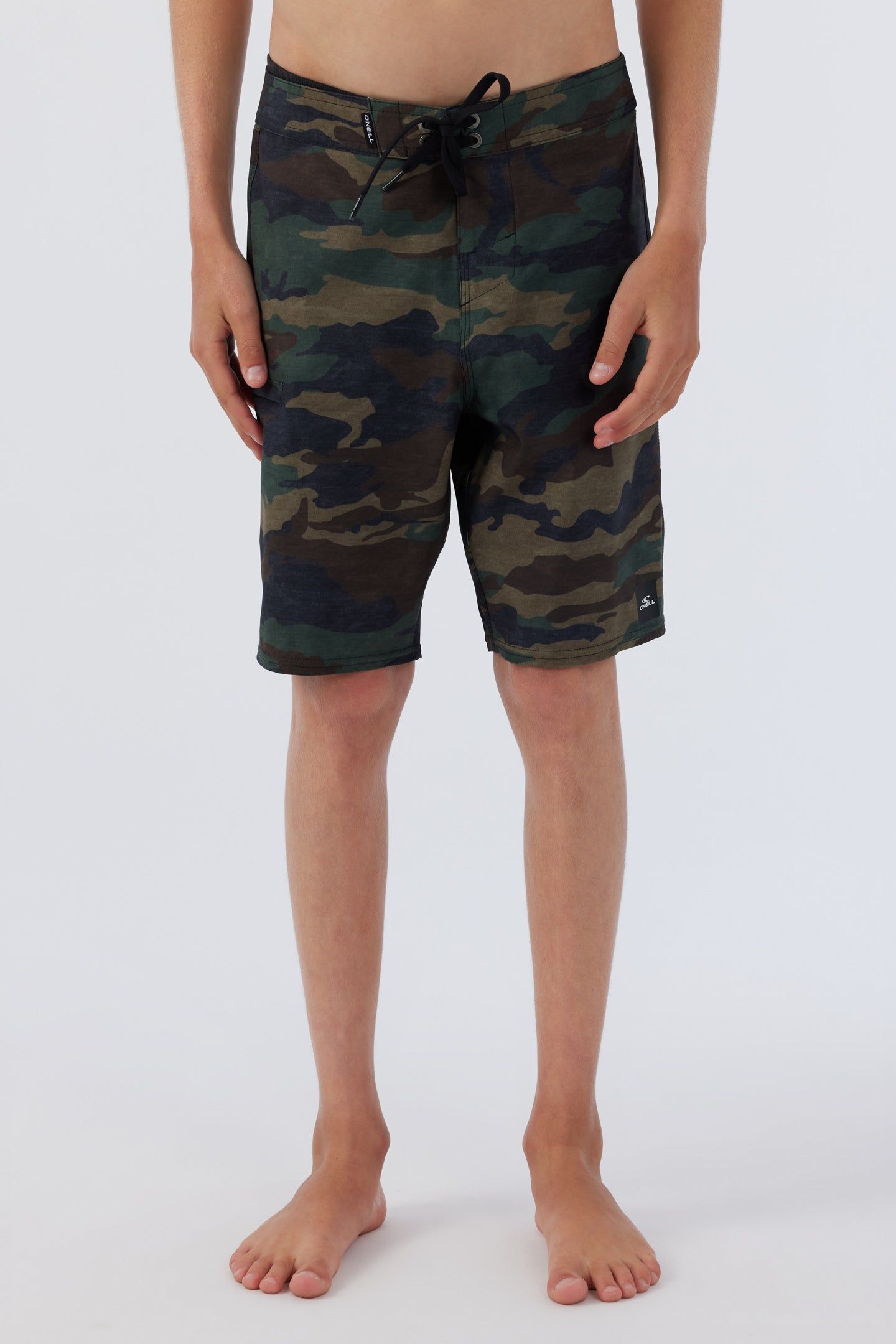 BOY'S HYPERFREAK HEAT CAMO BOARDSHORTS sold by O'Neill product image thumbnail 2