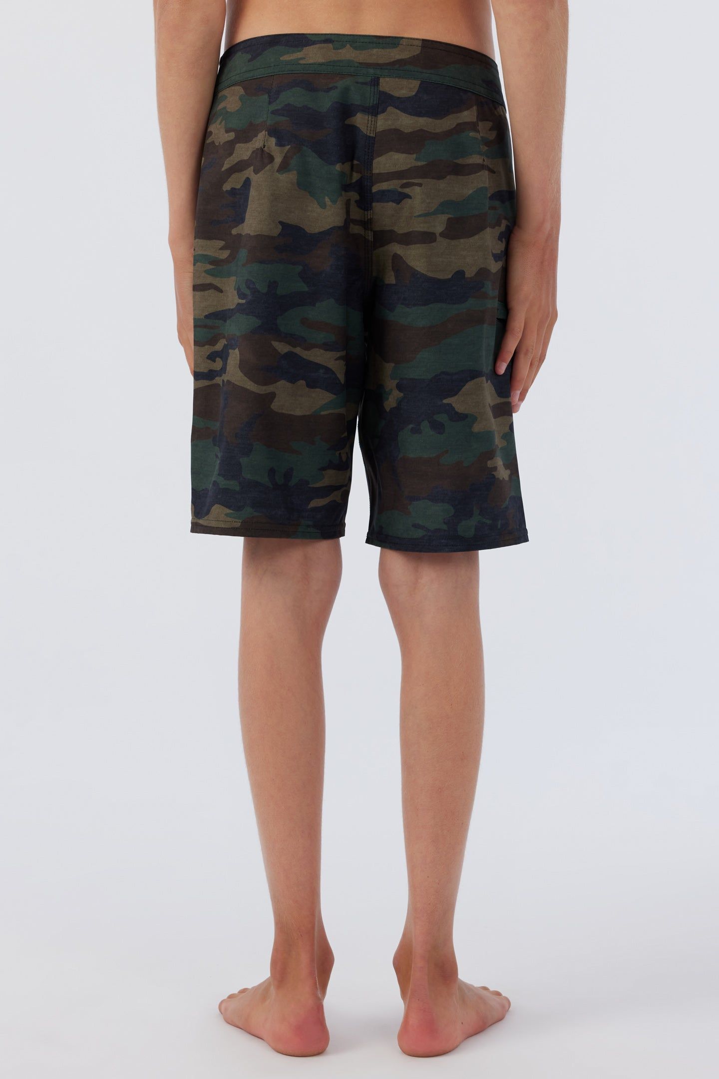 BOY'S HYPERFREAK HEAT CAMO BOARDSHORTS sold by O'Neill product image thumbnail 4