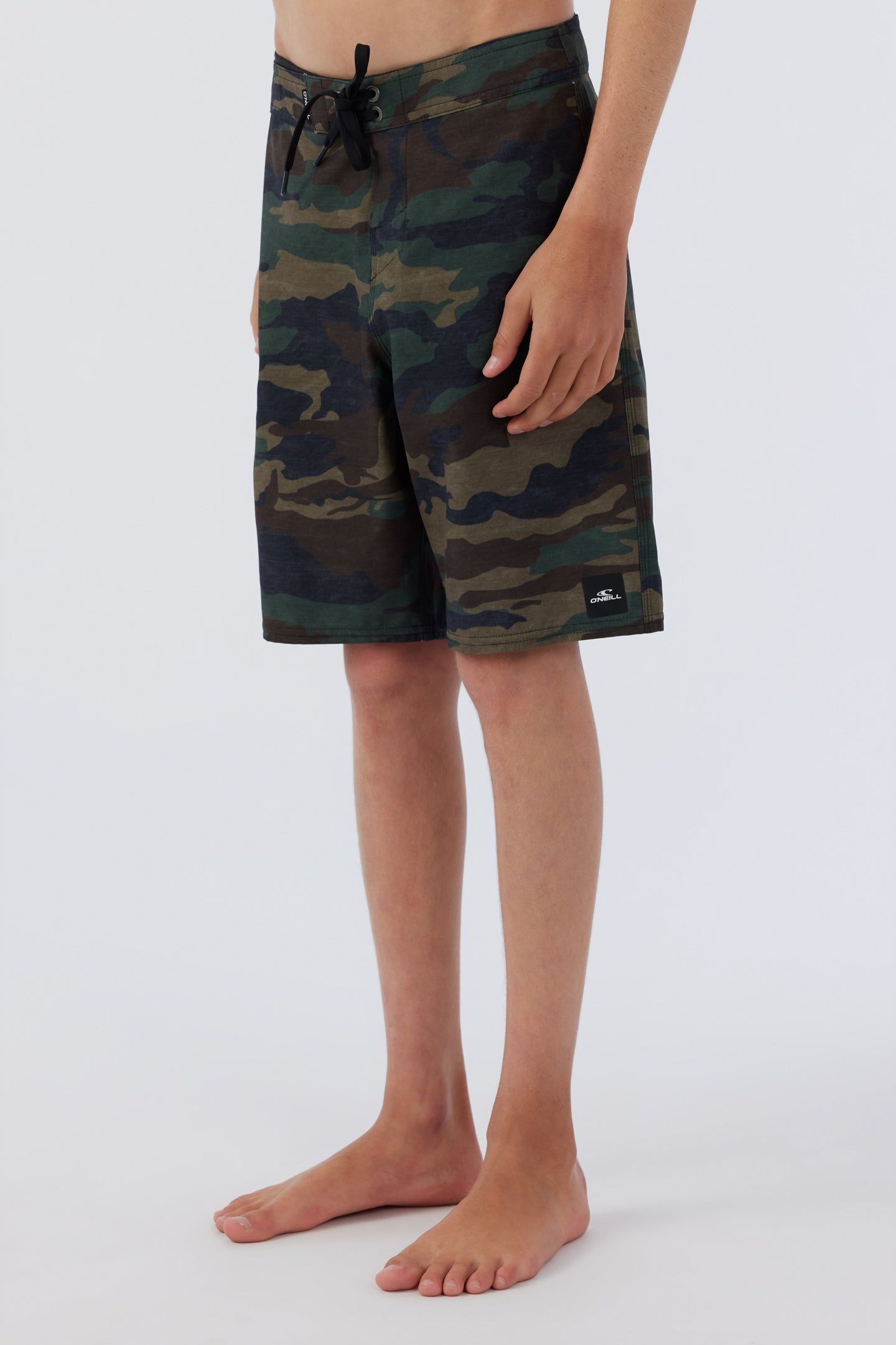 BOY'S HYPERFREAK HEAT CAMO BOARDSHORTS sold by O'Neill product image thumbnail 3