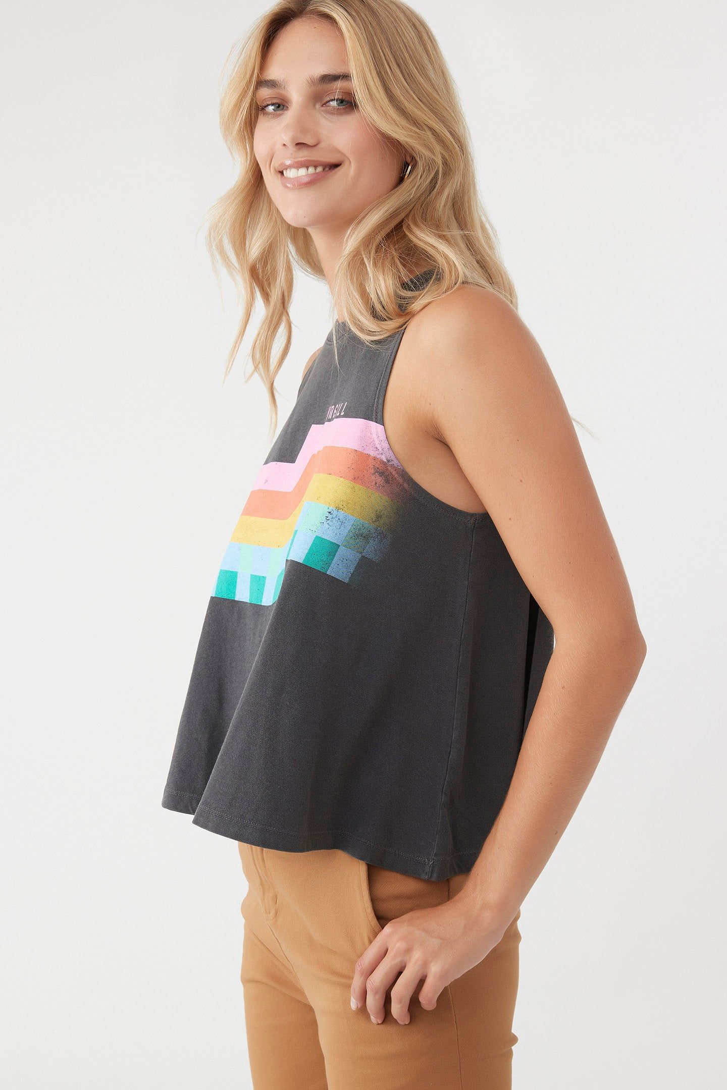 CHECK YA LATER TANK sold by O'Neill product image thumbnail 7