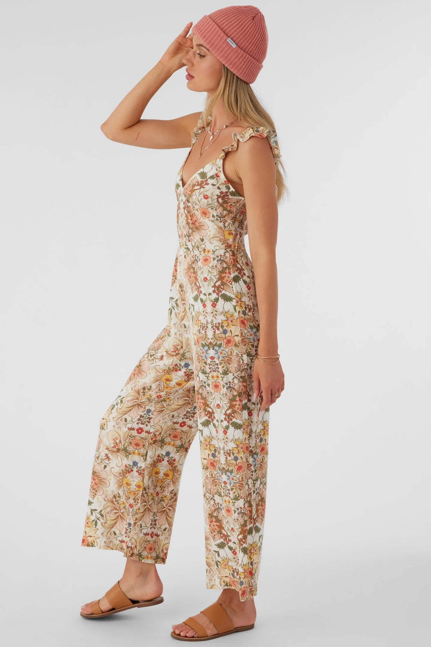 MONYCA SOFIA FLORAL FLUTTER TANK JUMPSUIT sold by O'Neill product image thumbnail 5