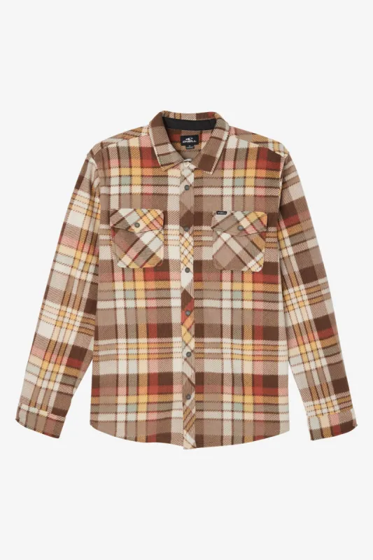 GLACIER PLAID SUPERFLEECE SHIRT sold by O'Neill