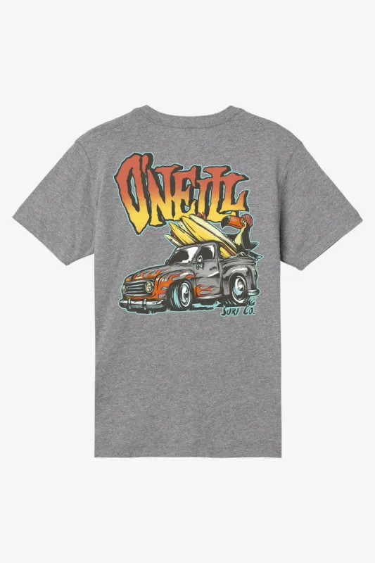 BOY'S RUN THE ROAD TEE sold by O'Neill