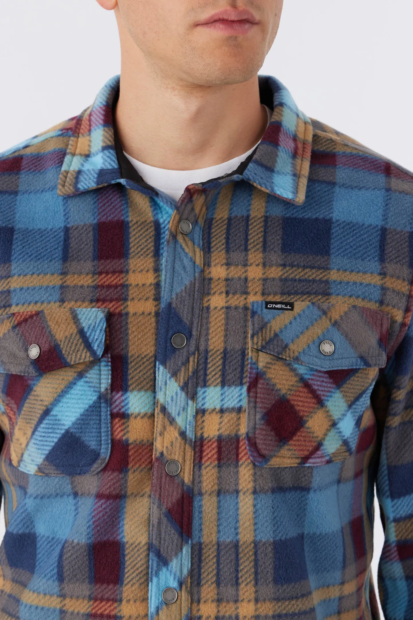 GLACIER PLAID SUPERFLEECE SHIRT sold by O'Neill product image thumbnail 4