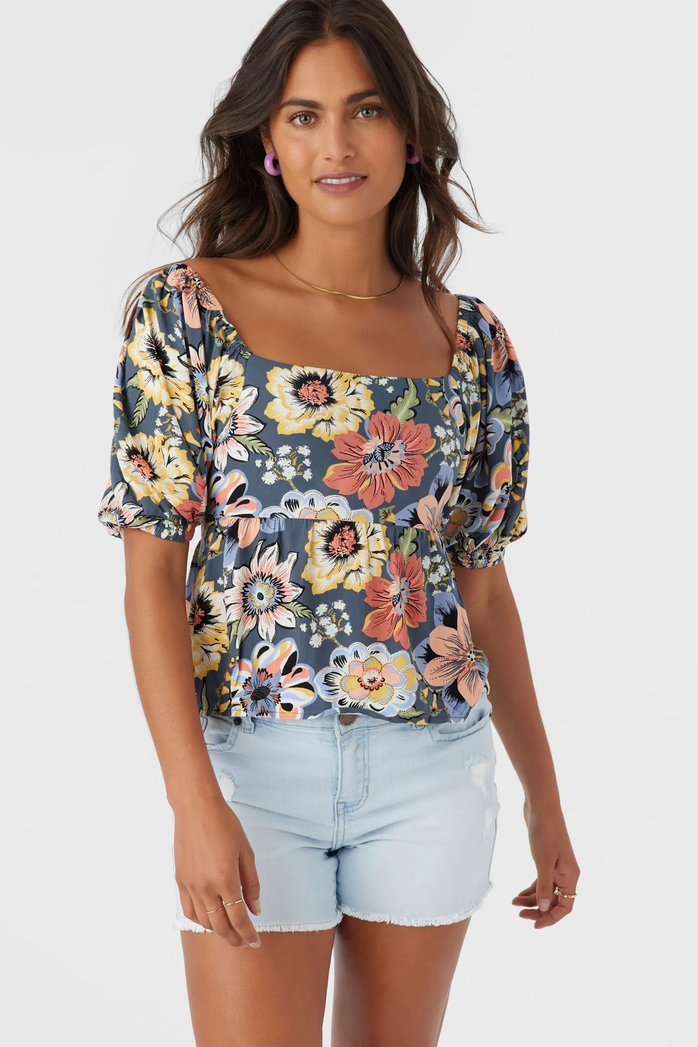 BRIAR TALITHA FLORAL TOP sold by O'Neill product image thumbnail 4
