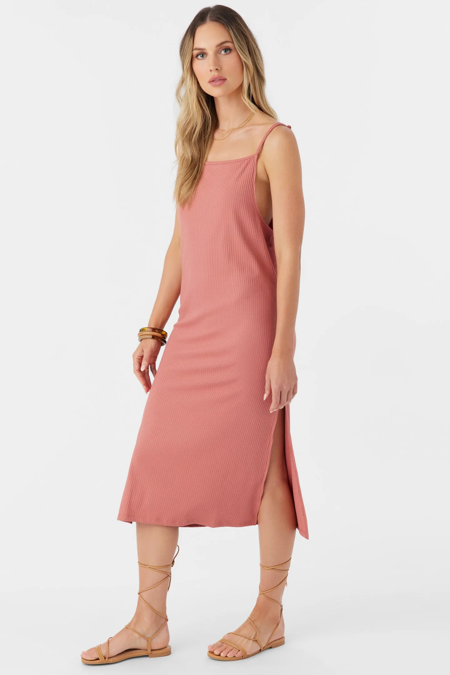 FYNNLY RIB KNIT MIDI DRESS sold by O'Neill product image thumbnail 5