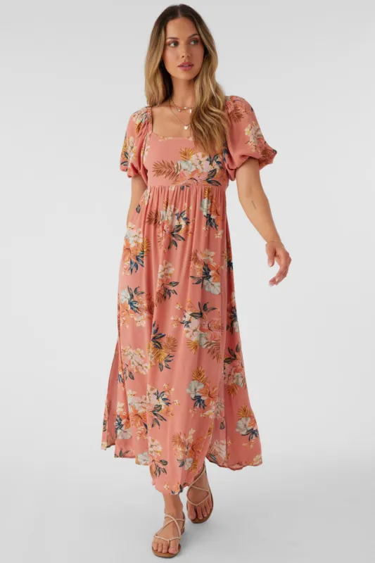 BRIAR PUNTA TROPICAL MIDI DRESS sold by O'Neill