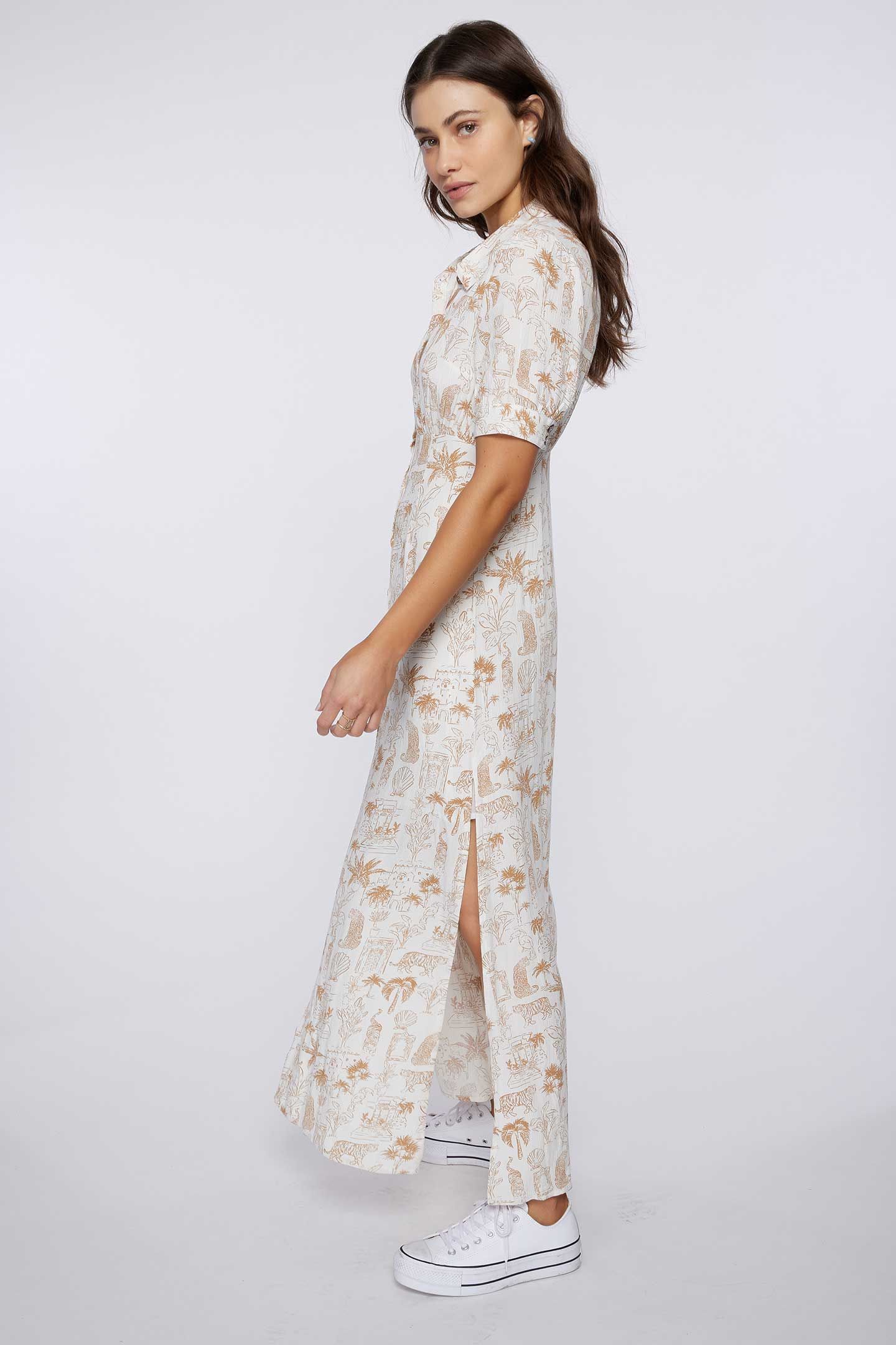 WAILEA BUTTON FRONT MAXI DRESS sold by O'Neill product image thumbnail 6