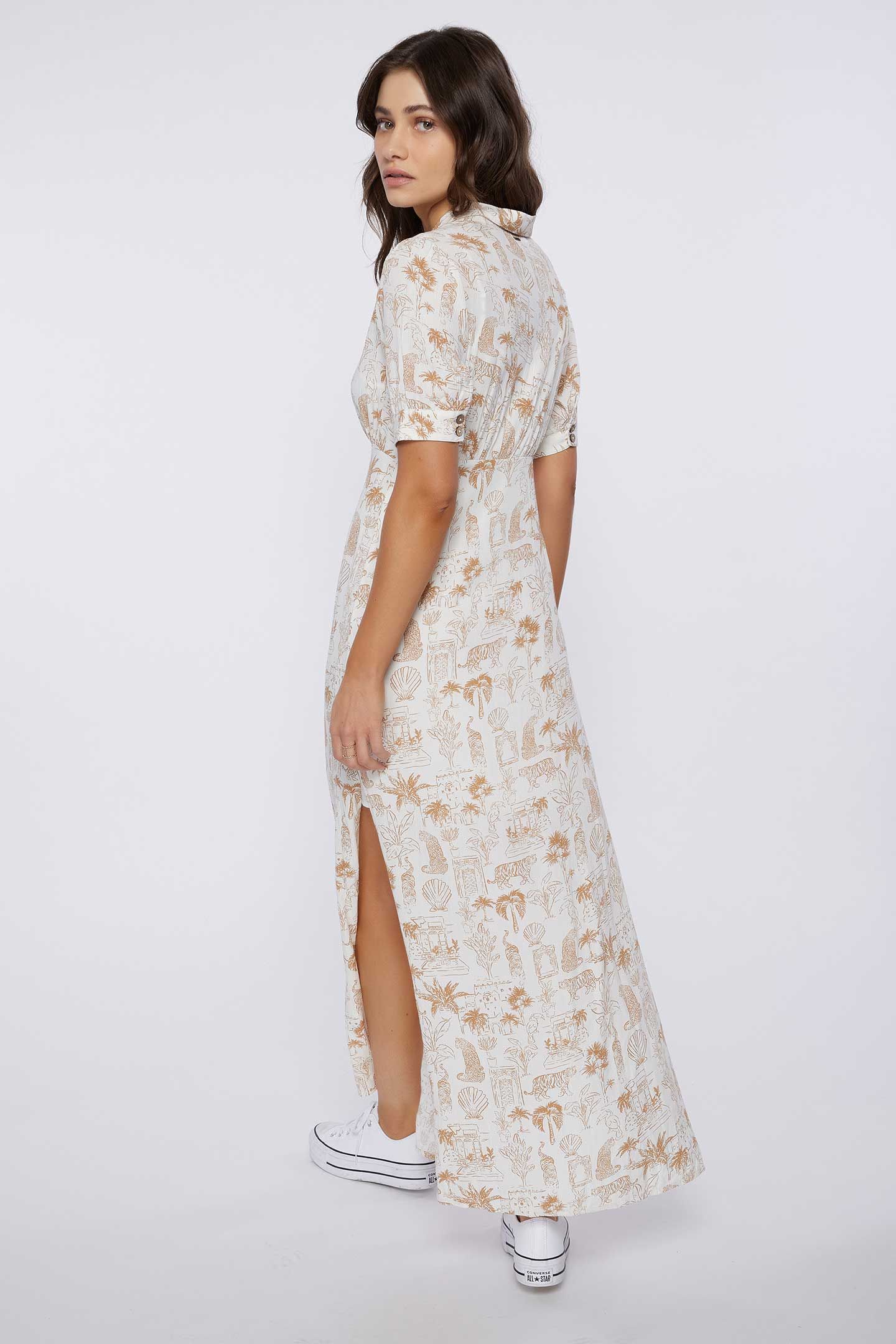 WAILEA BUTTON FRONT MAXI DRESS sold by O'Neill product image thumbnail 7