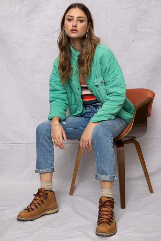 MABLE KNIT QUILTED JACKET sold by O'Neill