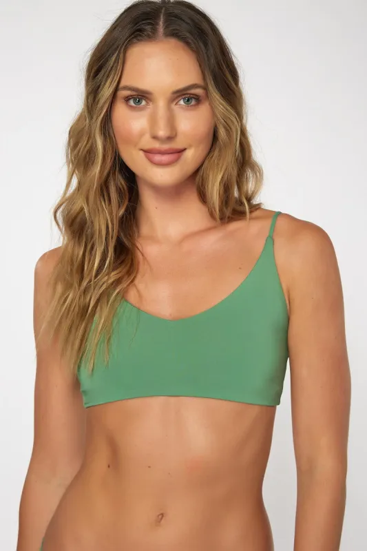 SALTWATER SOLIDS MIDDLES MID-BRALETTE TOP sold by O'Neill