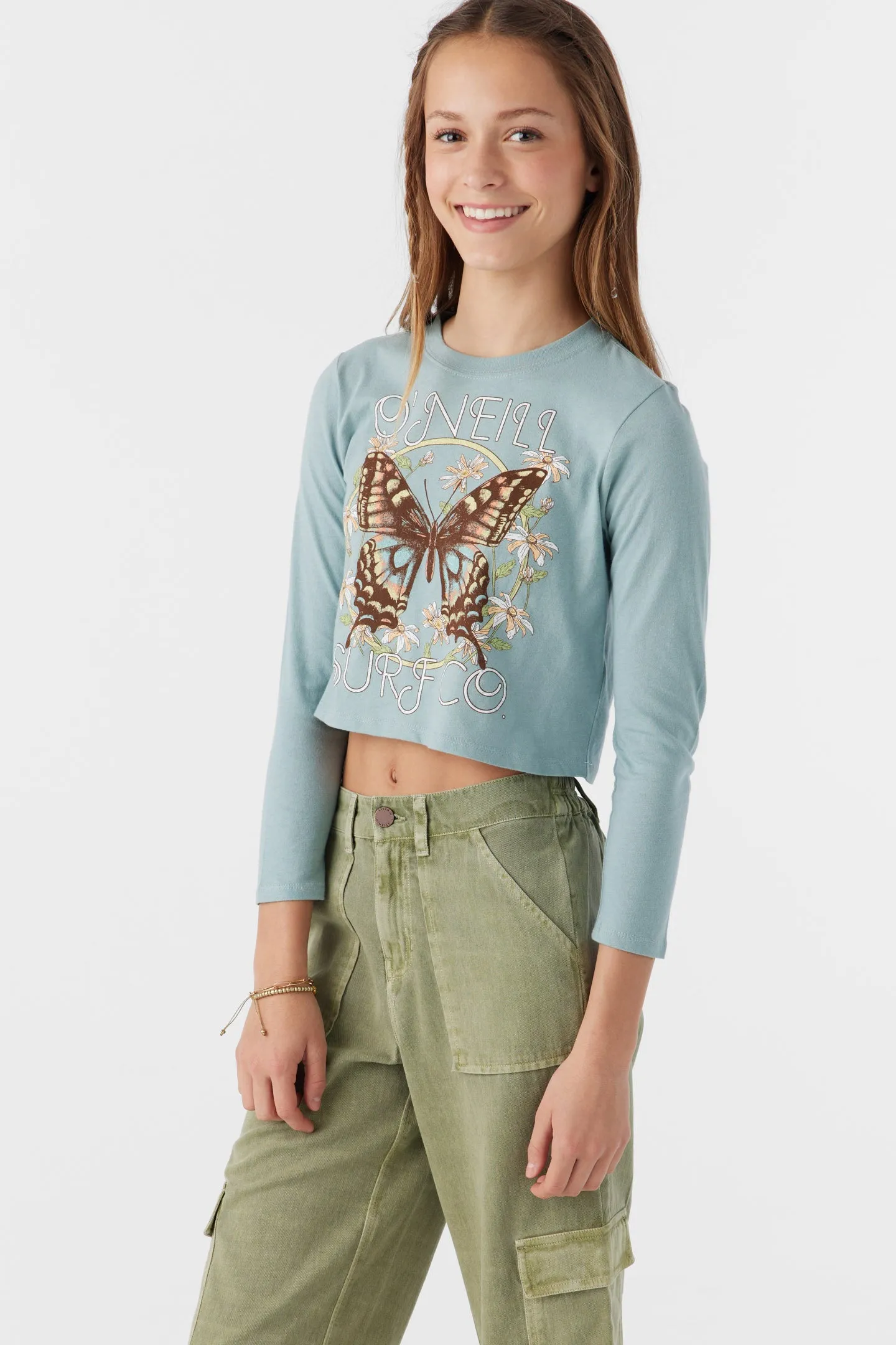 GIRL'S CHANGES LONG SLEEVE TEE sold by O'Neill product image thumbnail 5