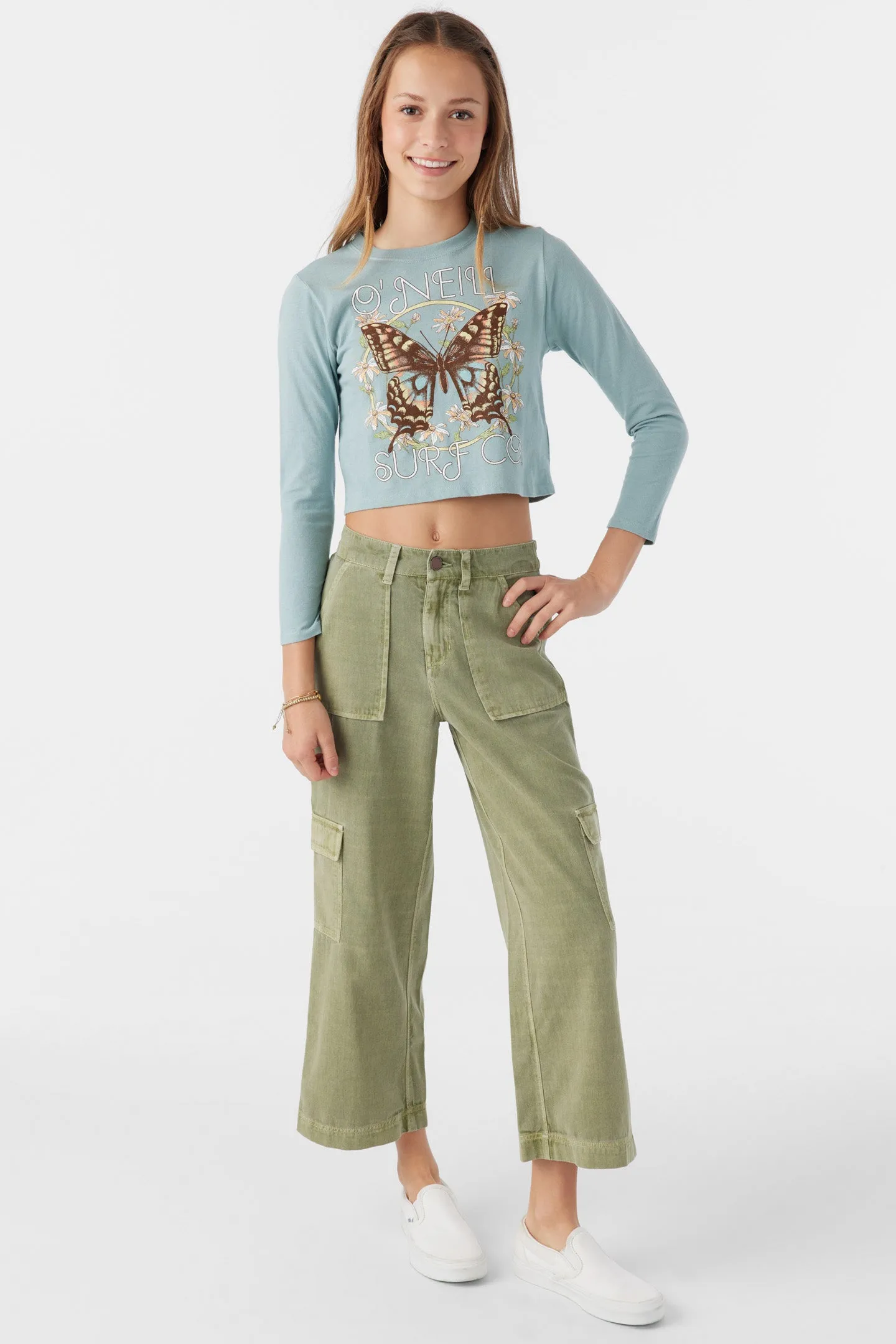 GIRL'S CHANGES LONG SLEEVE TEE sold by O'Neill product image thumbnail 3