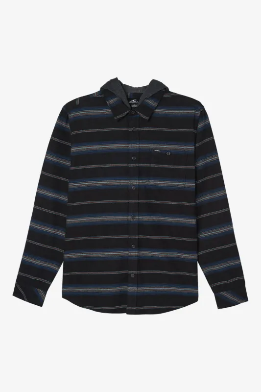 REDMOND HOOD FLANNEL SHIRT sold by O'Neill