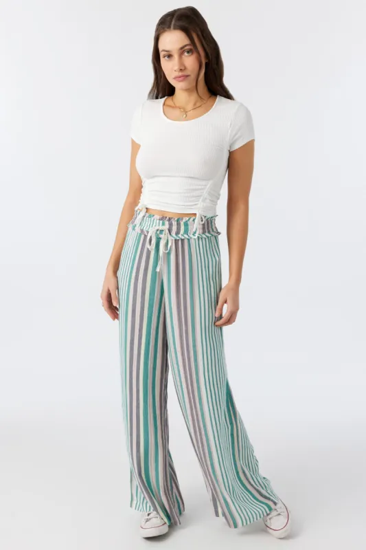 NINETTE STRIPE PANTS sold by O'Neill
