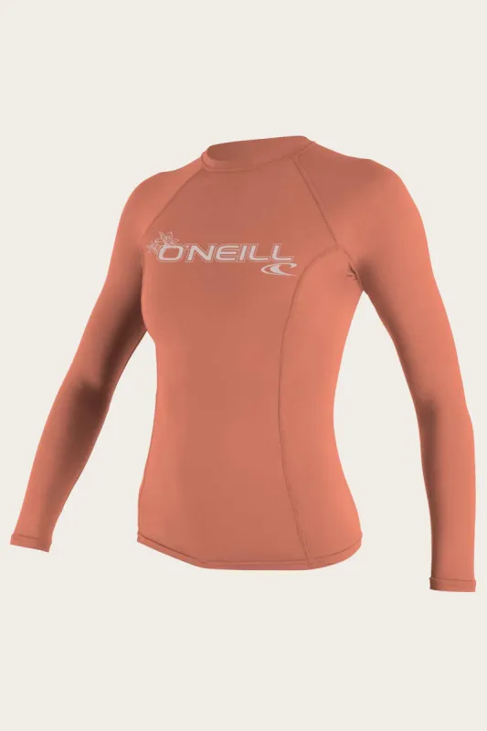 WOMEN'S BASIC 50+ L/S RASH GUARD sold by O'Neill