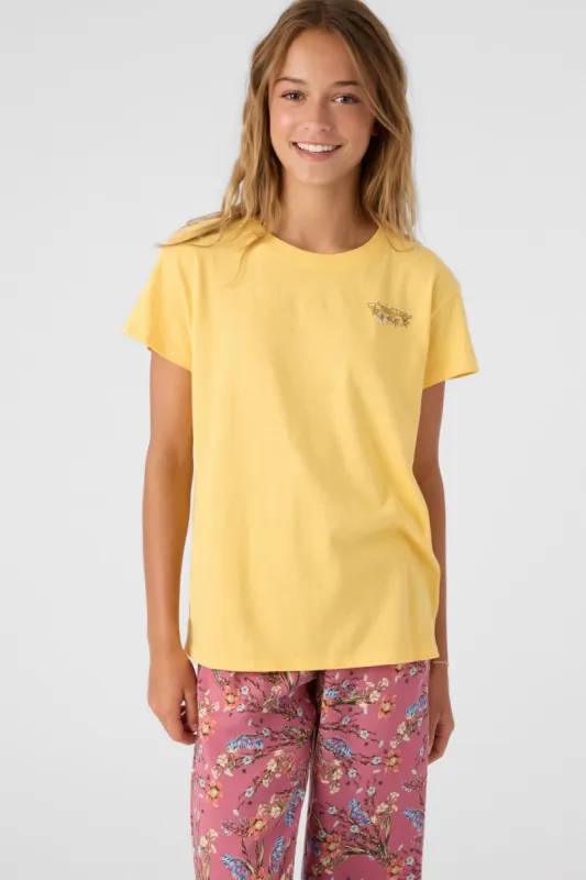 GIRL'S ALOHA SHORE TEE sold by O'Neill