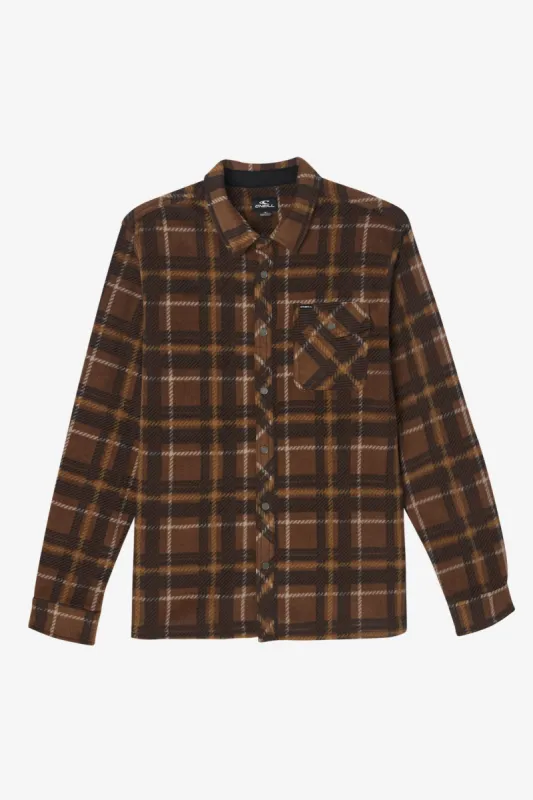GLACIER PEAK SUPERFLEECE FLANNEL SHIRT sold by O'Neill