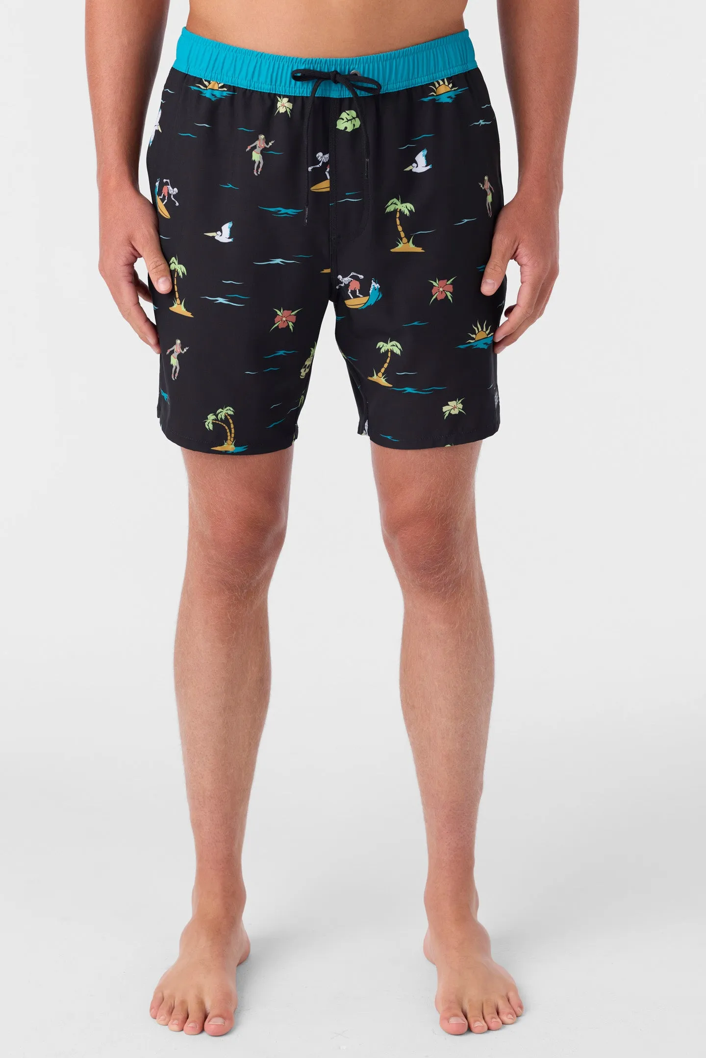 HERMOSA ELASTIC WAIST LINED 17" SWIM TRUNKS sold by O'Neill product image thumbnail 2