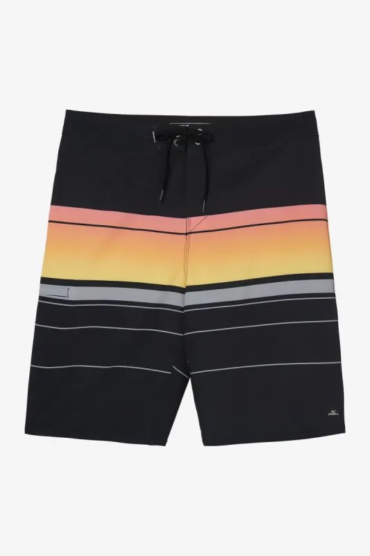 HYPERFREAK HEAT STRIPE 21" BOARDSHORTS sold by O'Neill
