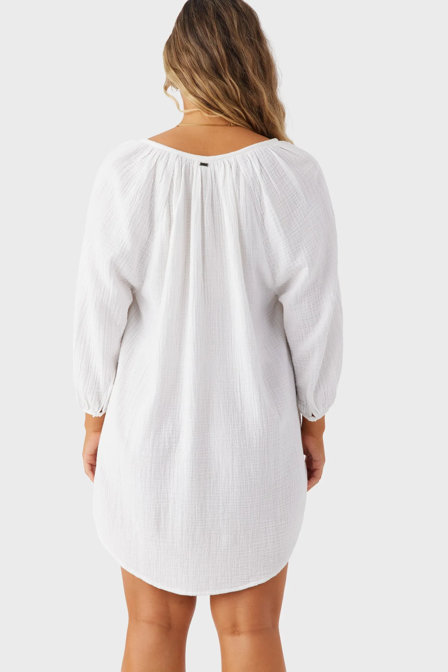 KRYSTEN CRINKLE DOUBLE GAUZE TUNIC SWIM COVER-UP sold by O'Neill product image thumbnail 2