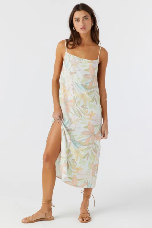 FLYNN DALIA FLORAL MIDI DRESS sold by O'Neill