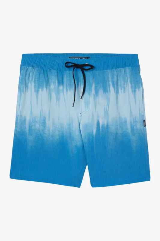 STOCKTON PRINT ELASTIC WAIST 18" HYBRID SHORTS sold by O'Neill