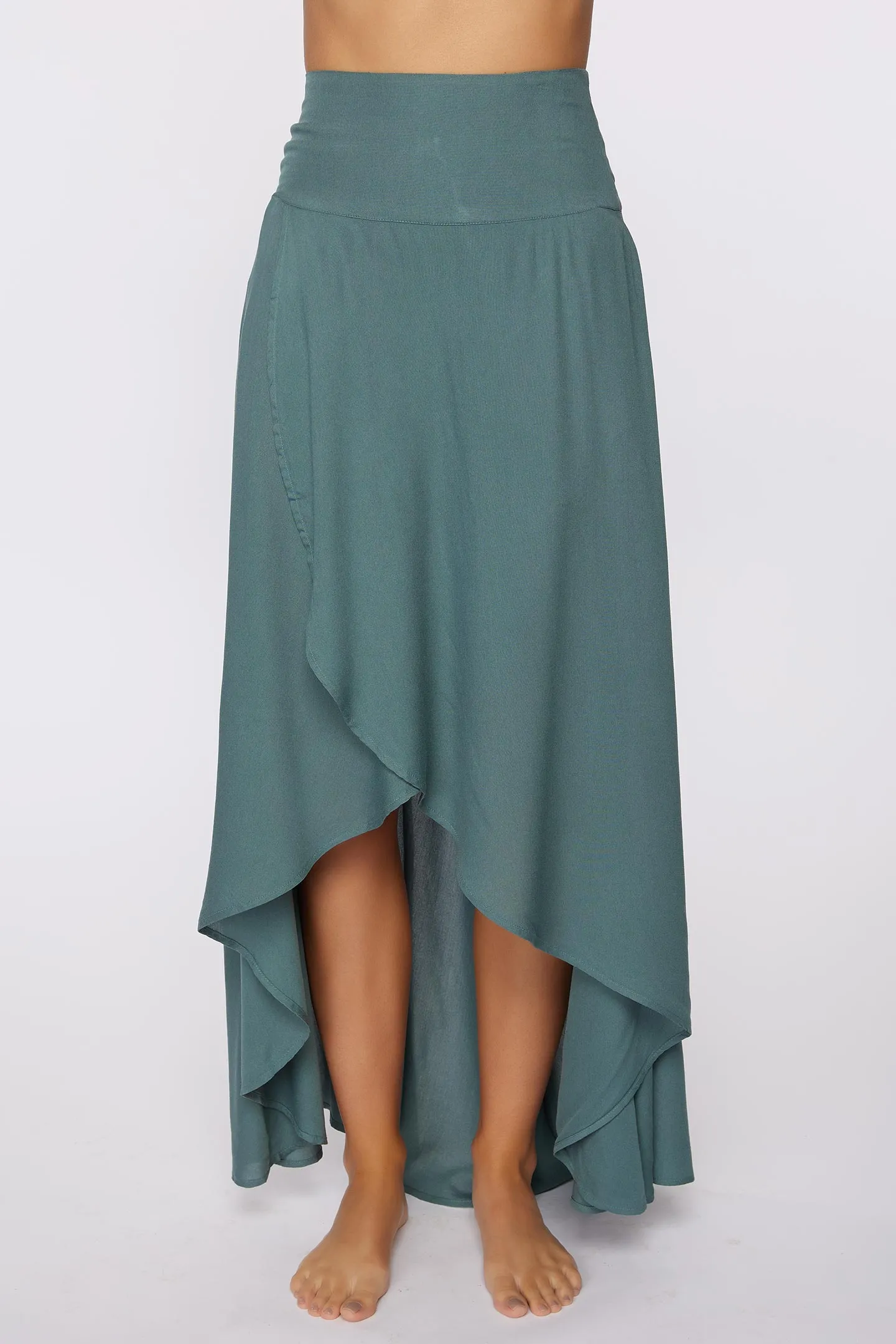 AMBROSIO HIGH-LOW MAXI SKIRT sold by O'Neill product image thumbnail 3