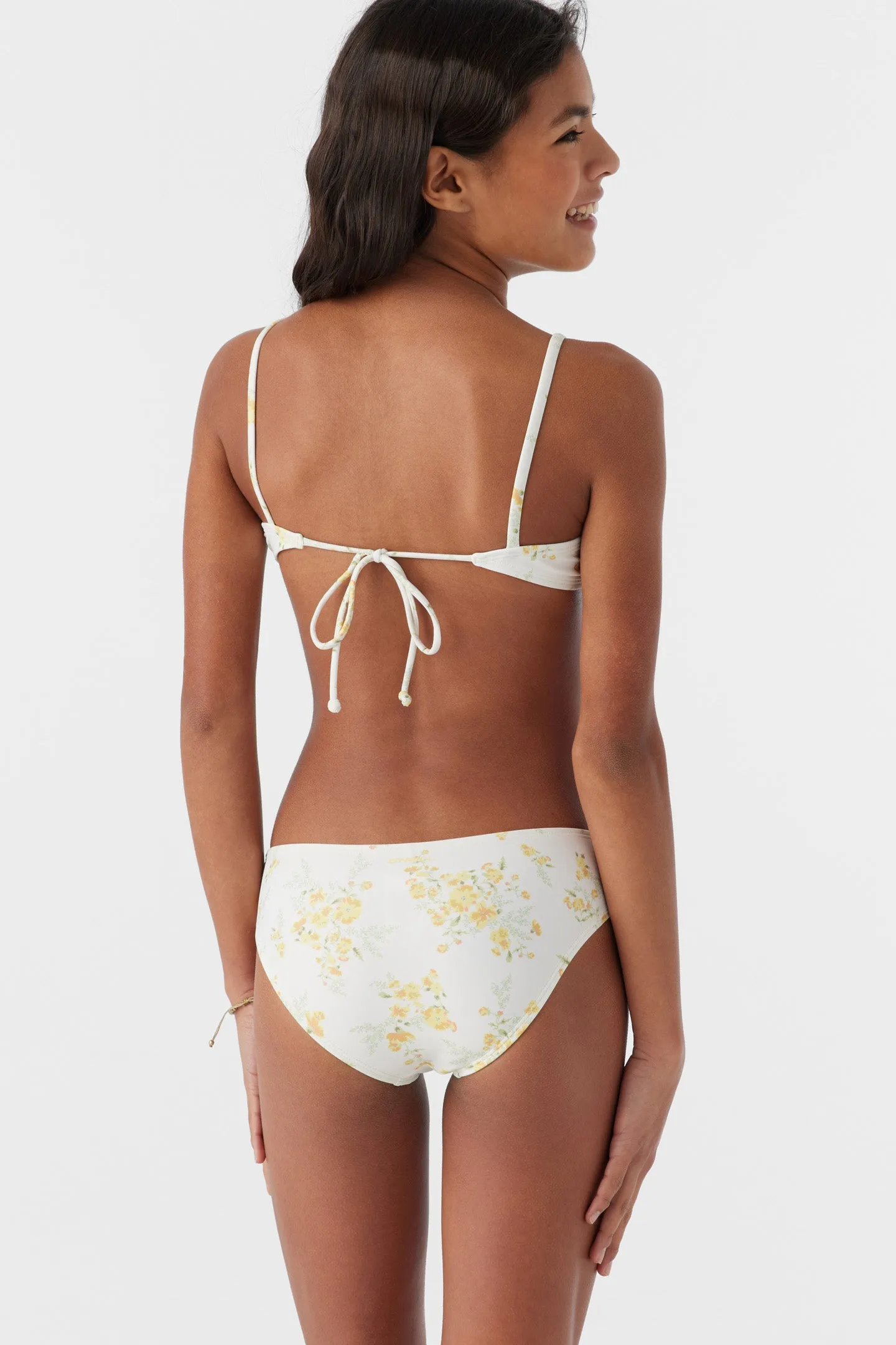 GIRL'S TATIANNA FLORAL TIE BACK BRALETTE SWIM SET sold by O'Neill product image thumbnail 2