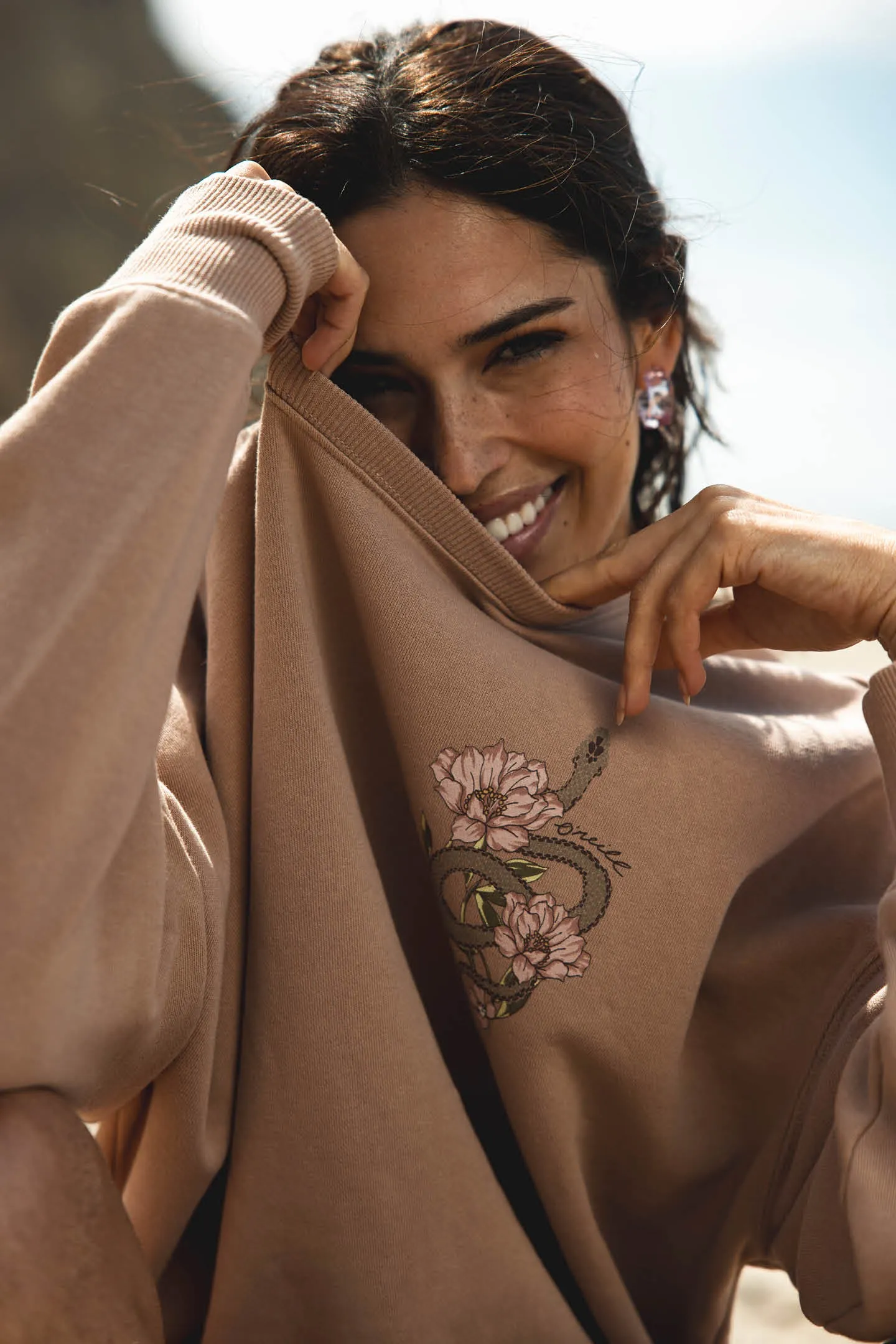 CHOICE CREWNECK OVERSIZED-FIT FLEECE PULLOVER sold by O'Neill product image thumbnail 2