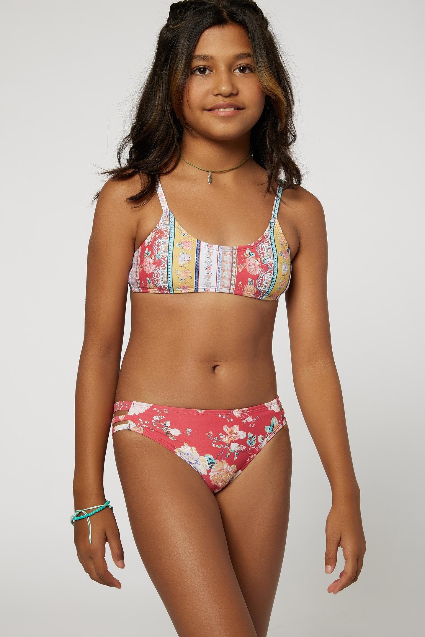 GIRL'S STELLA SCOOP BRALETTE SWIM SET sold by O'Neill