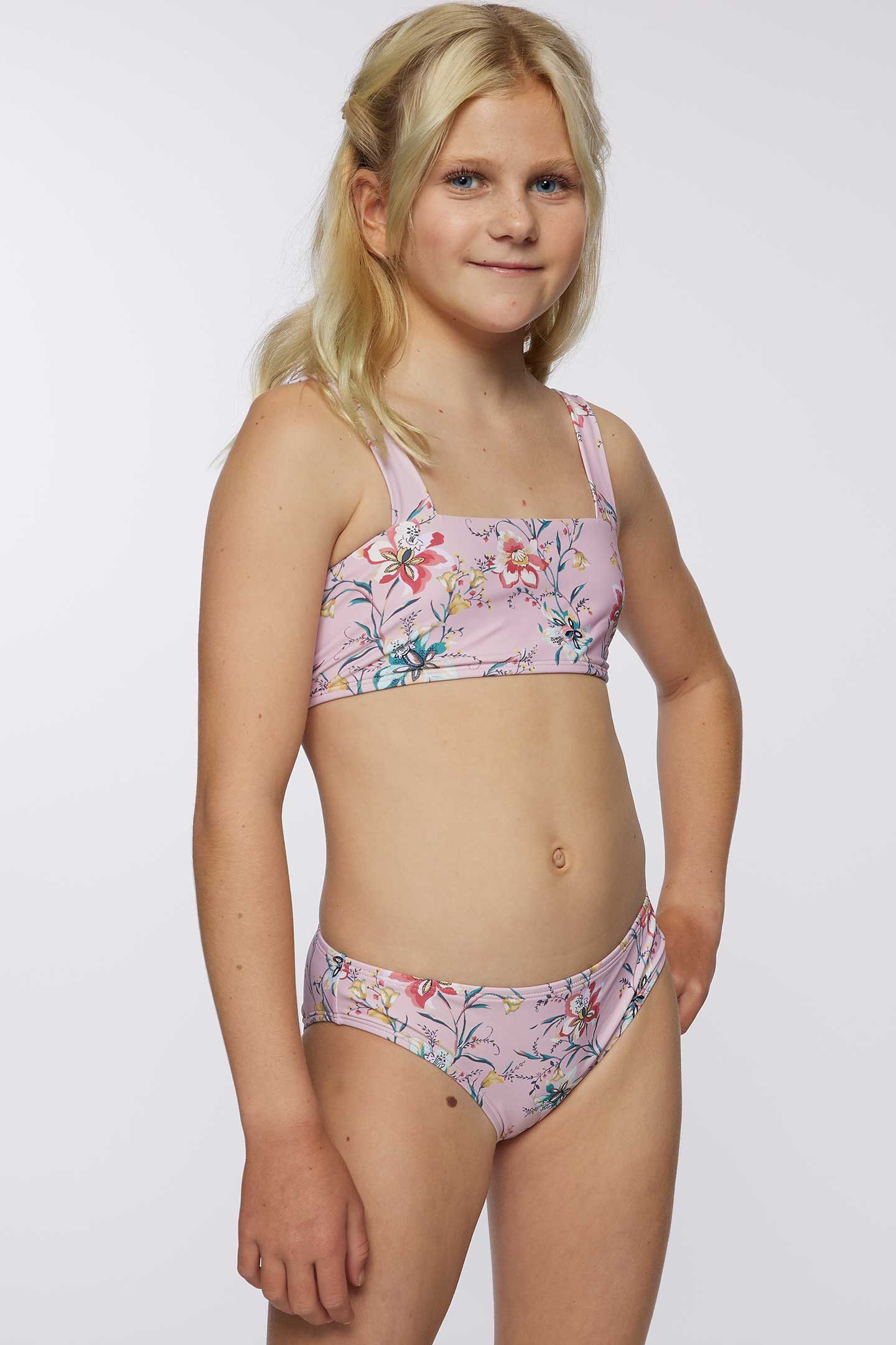 GIRL'S SYDNEY FLORAL CROSSBACK BRALETTE SWIM SET sold by O'Neill product image thumbnail 4