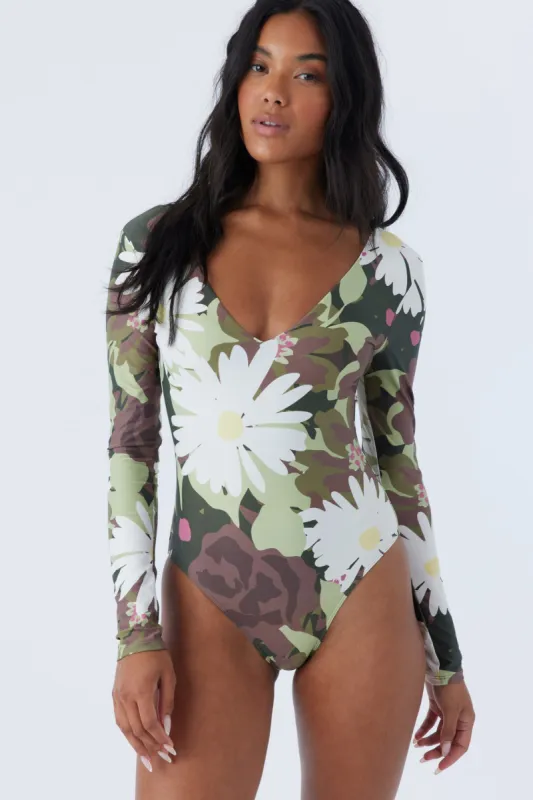 TAMARA FLORAL SAN MARCO SURF SUIT made by O'Neill