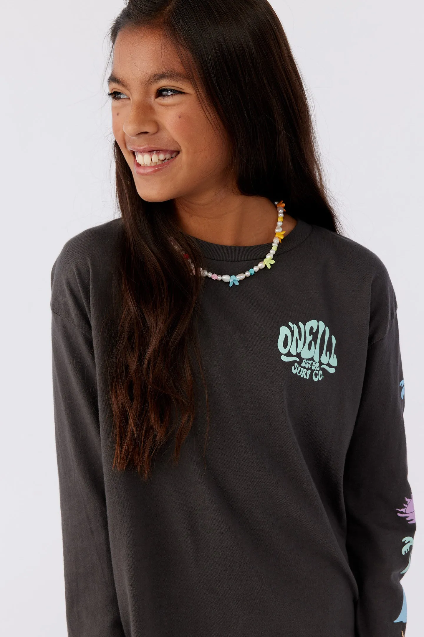 GIRL'S HAPPY PLACE TEE sold by O'Neill product image thumbnail 4
