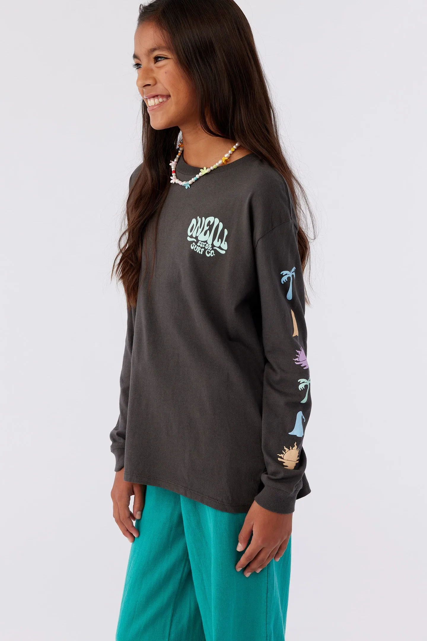 GIRL'S HAPPY PLACE TEE sold by O'Neill product image thumbnail 5