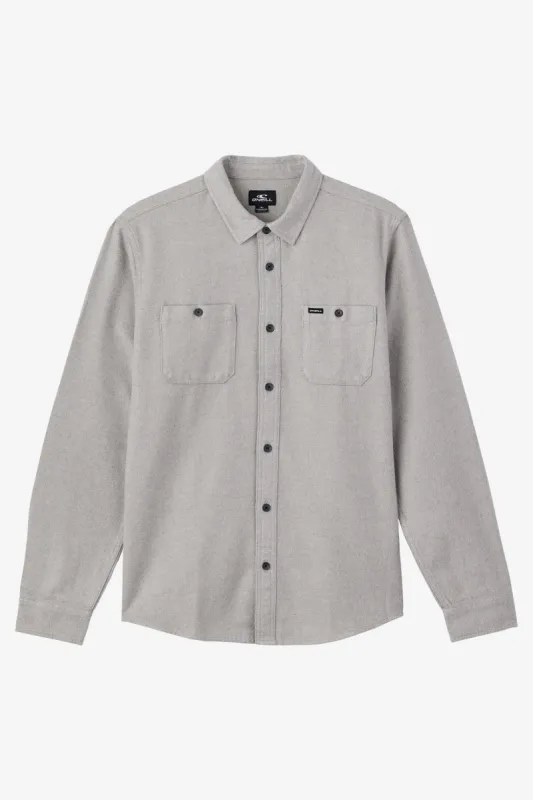 BREAKWATER SOLID FLANNEL STANDARD FIT SHIRT sold by O'Neill