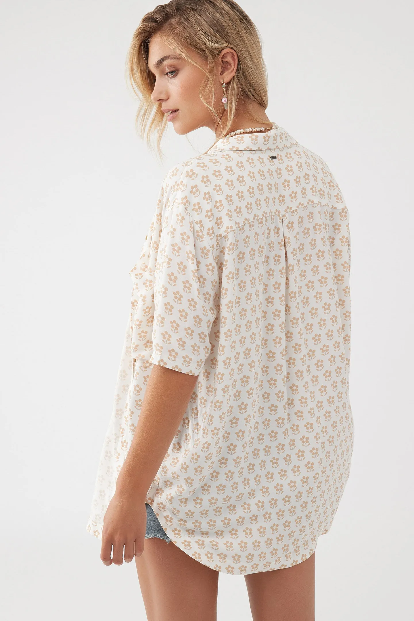 TRICIA DAISY BUTTON-UP TOP sold by O'Neill product image thumbnail 2
