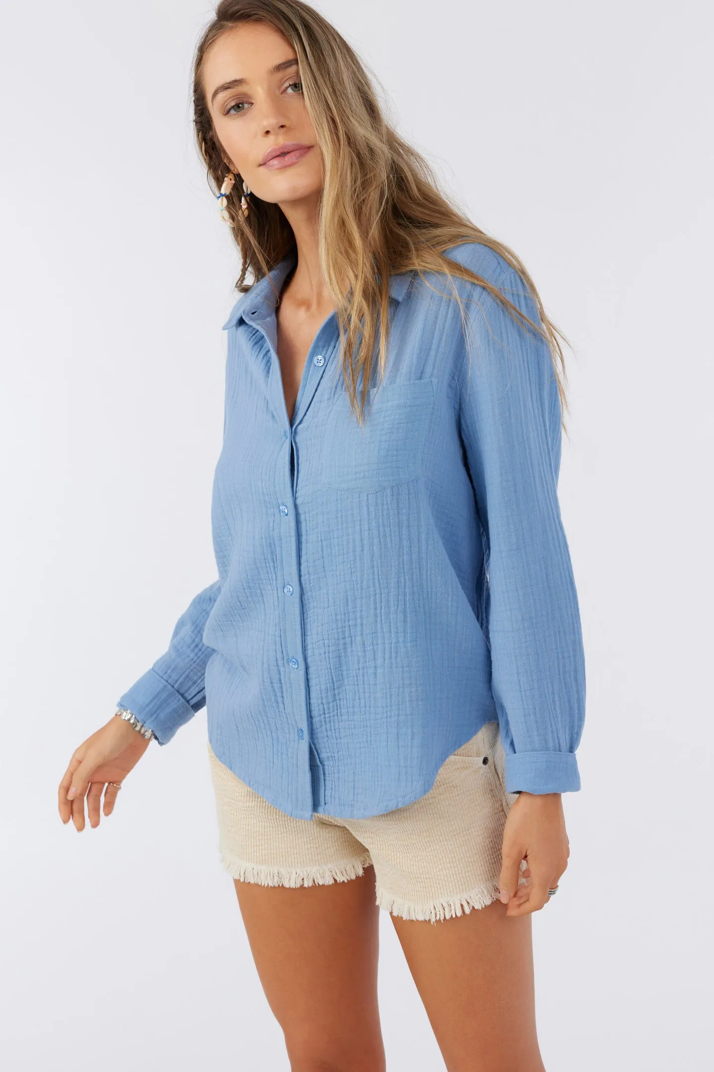LENI DOUBLE GAUZE TOP sold by O'Neill product image thumbnail 2