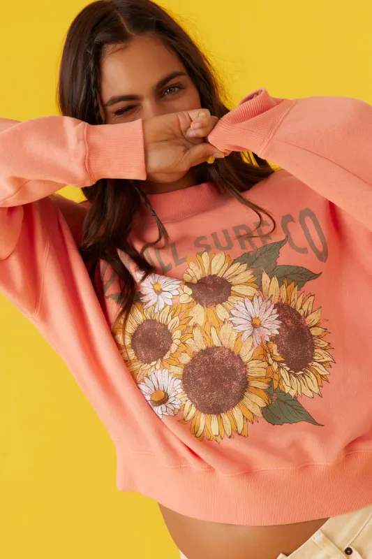 MOMENT CREW NECK CROPPED FLEECE sold by O'Neill