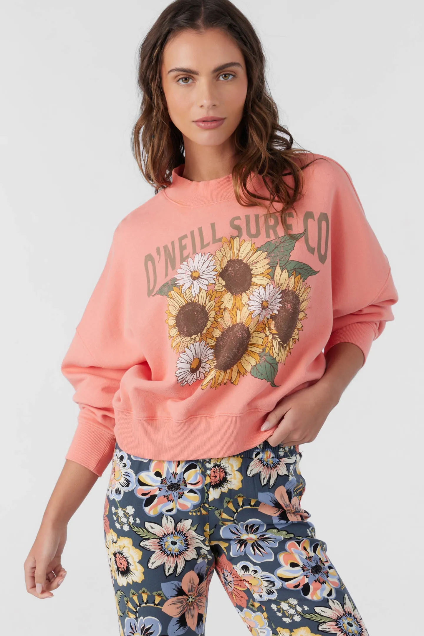 MOMENT CREW NECK CROPPED FLEECE sold by O'Neill product image thumbnail 4