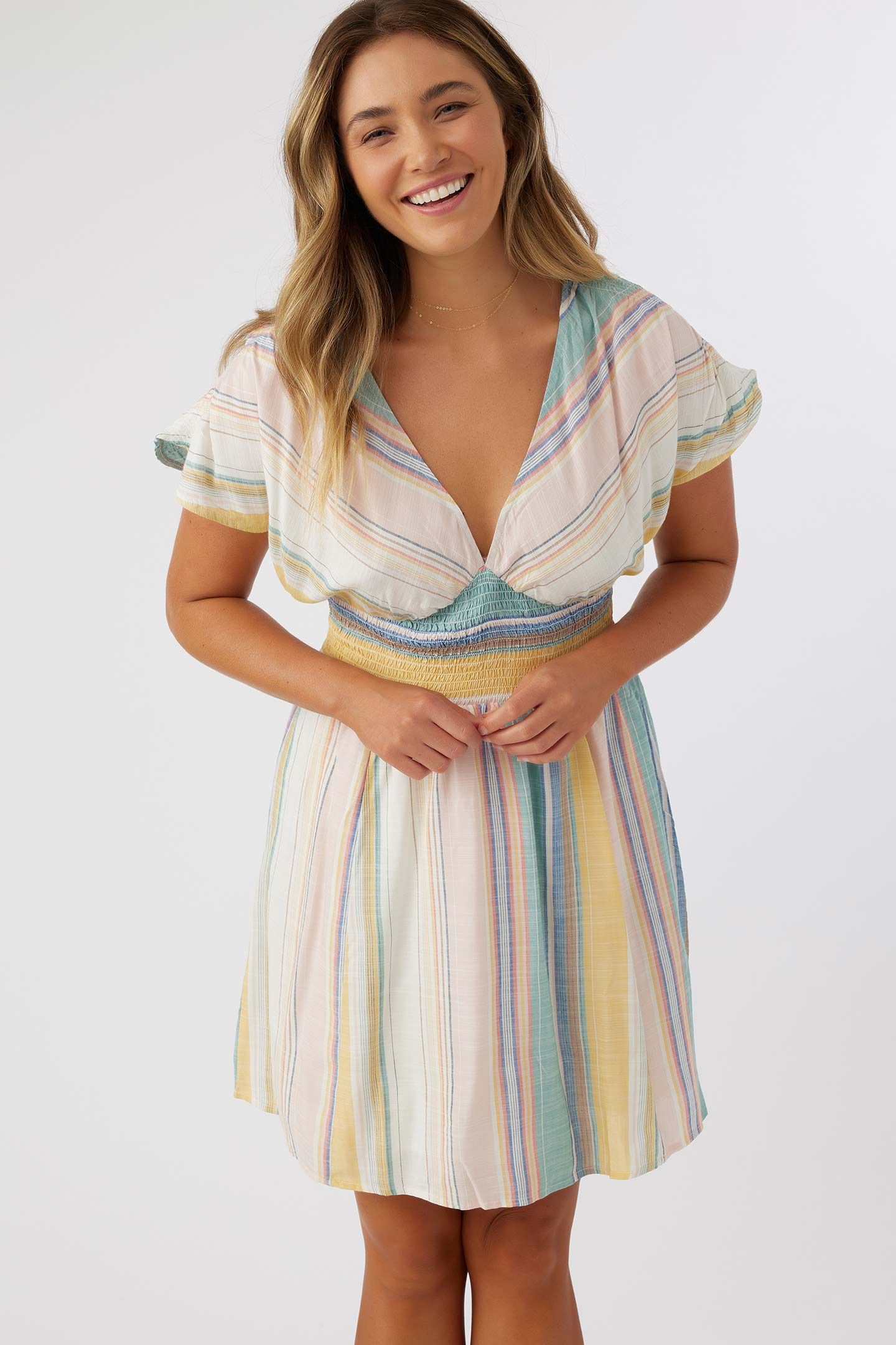 ASHLIN BAJA STRIPE DRESS sold by O'Neill
