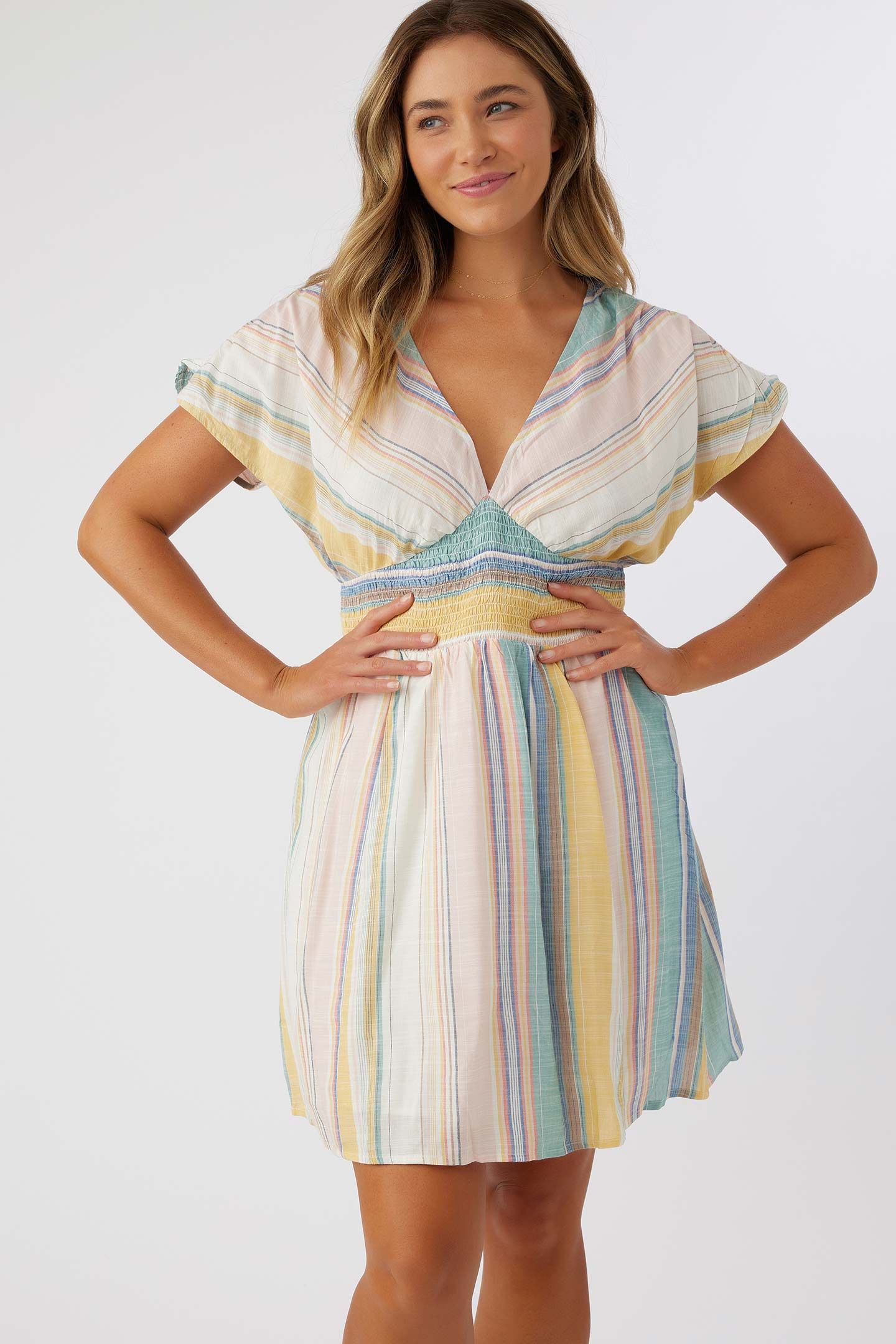 ASHLIN BAJA STRIPE DRESS sold by O'Neill product image thumbnail 4