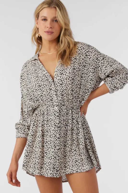 SALTWATER ESSENTIALS DREA ANIMAL CAMI COVER-UP TUNIC sold by O'Neill