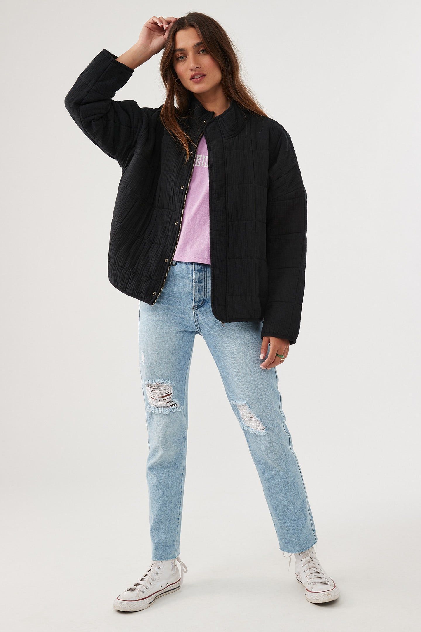 MABELINE QUILTED JACKET sold by O'Neill product image thumbnail 3