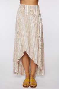 AMBROSIO STRIPE MAXI SKIRT sold by O'Neill