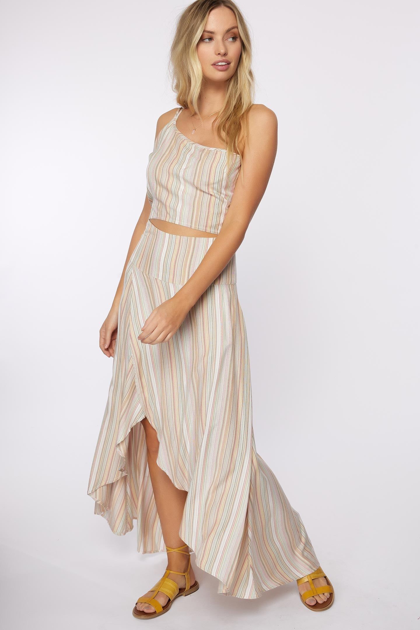 AMBROSIO STRIPE MAXI SKIRT sold by O'Neill product image thumbnail 3