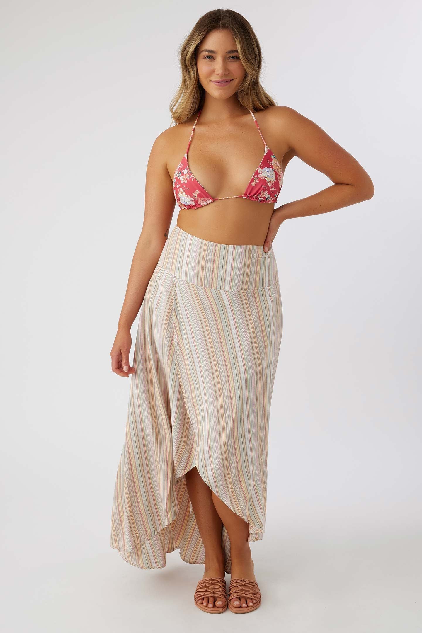 AMBROSIO STRIPE MAXI SKIRT sold by O'Neill product image thumbnail 5