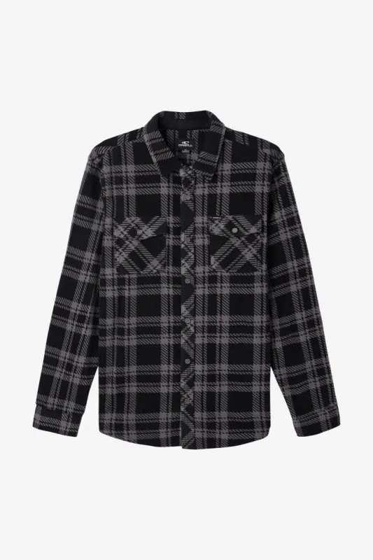 BOY'S GLACIER PLAID SUPERFLEECE FLANNEL SHIRT sold by O'Neill