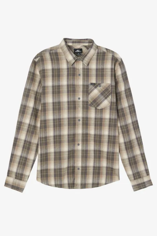BOY'S REDMOND PLAID STRETCH FLANNEL SHIRT sold by O'Neill