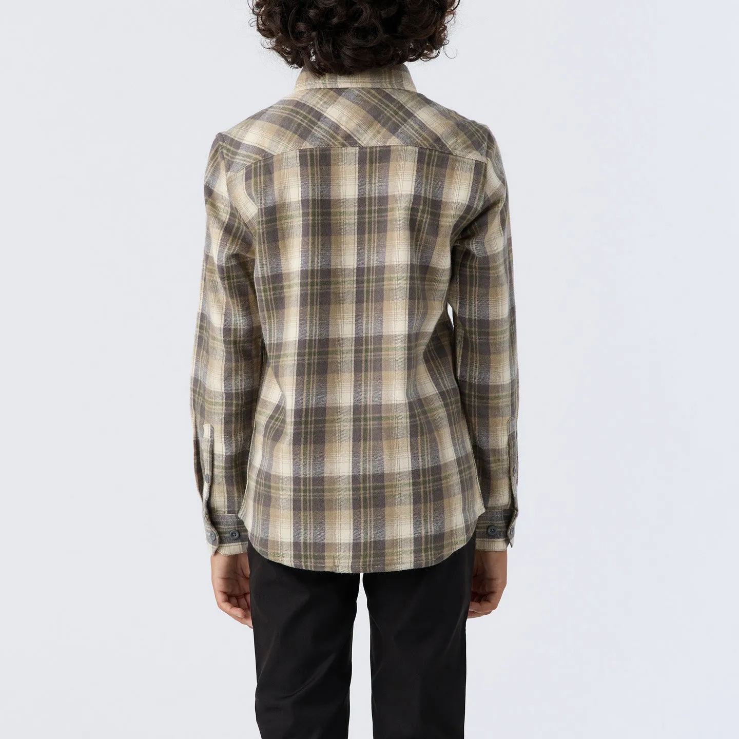 BOY'S REDMOND PLAID STRETCH FLANNEL SHIRT sold by O'Neill product image thumbnail 4